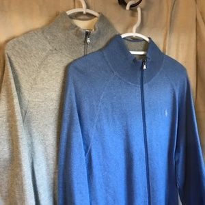 Polo Ralph Lauren - pair of Full Zip Sweaters